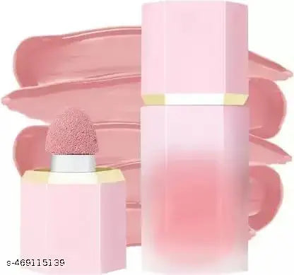 Matte Finish Liquid Blush Waterproof Blusher Soft Cream Makeup (PINK)